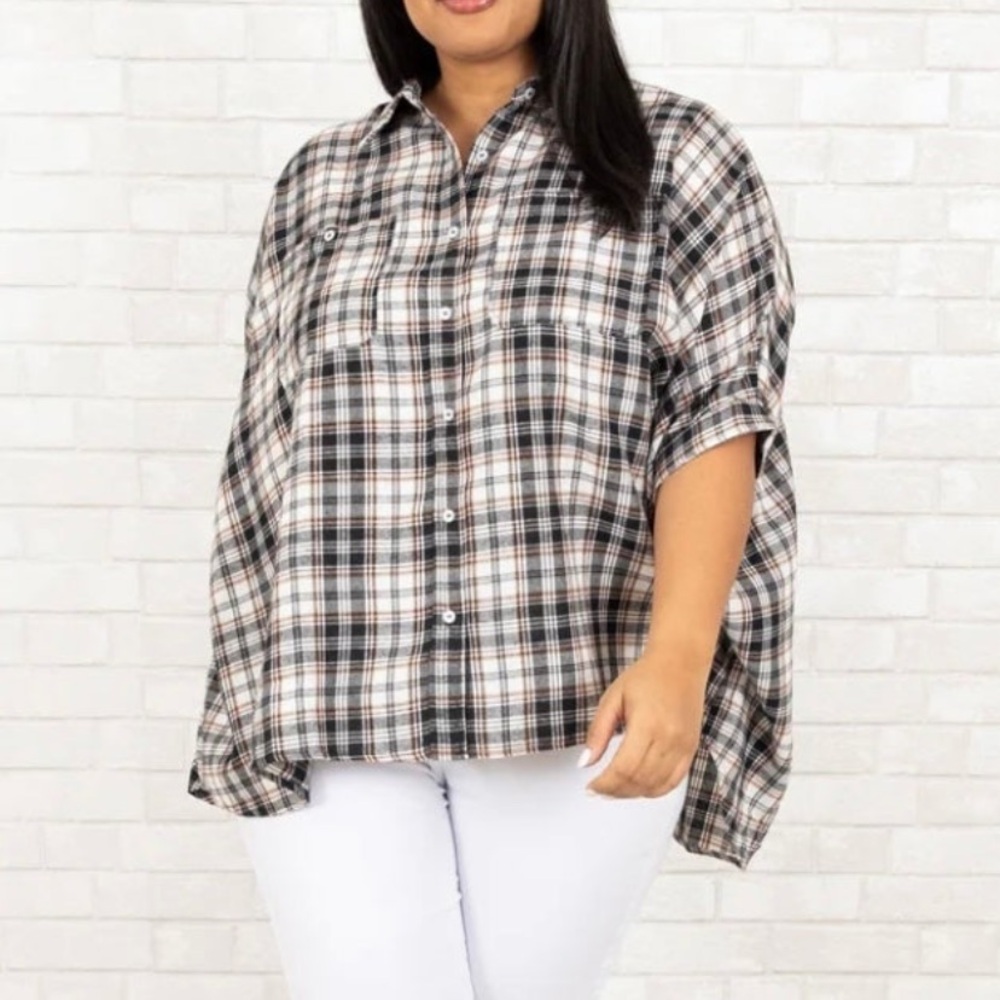 Plaid Shacket - Picture 3 of 6